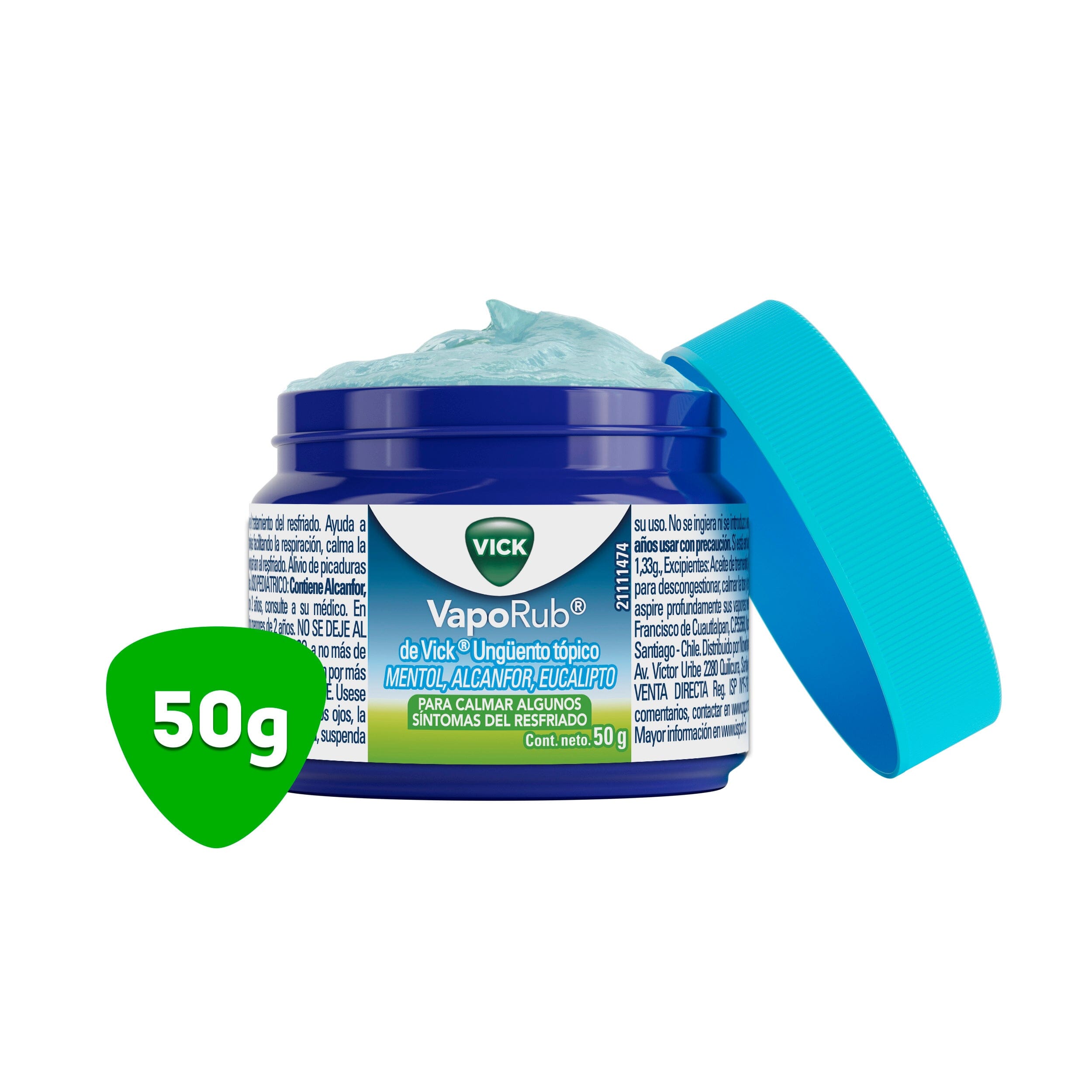 Ungüento VapoRub 50 g Farmex-BanMedica-Persistente